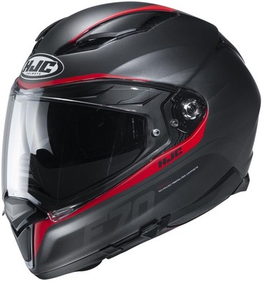 Hjc F70 Feron Helmet (Small, Semi-Flat Red (MC-1SF))