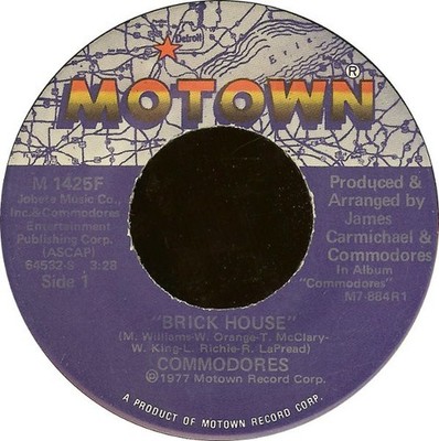 Commodores - Brick House - Used Vinyl Record 7 - G8100z