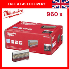 NEW Milwaukee 50mm HDG Fencing Staples for M18 FFUS Pack of 960 for Post Genuine