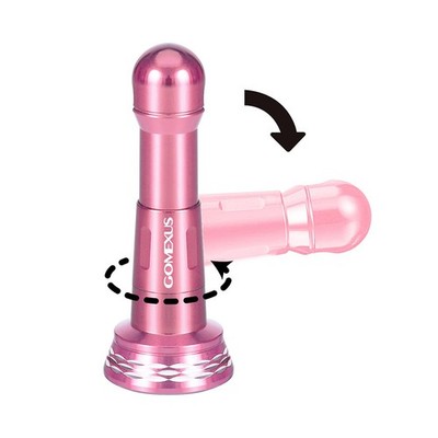 Gomexus R6 Reel Stand 48mm Foldable 7.9g Shimano Compatible Pink