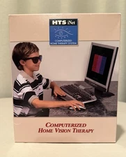HTS iNet Computerized Home Vision Therapy CD-ROM Eye Strain Exercises, New