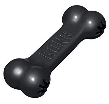 Kong Dog Goodie Bone Extreme Large Pack 2 Black