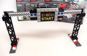 Lego Porsche 911 Gt Finish Line 75912 Speed Champions 100% Complete Set 551 Pcs