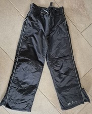 Skihose Kinder 134 schwarz Scout gefüttert wasserdicht Winterhose Schnee