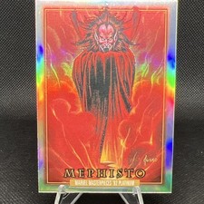SkyBox Marvel Masterpieces '92 Platinum Mephisto Rainbow #54 Joe Jusko