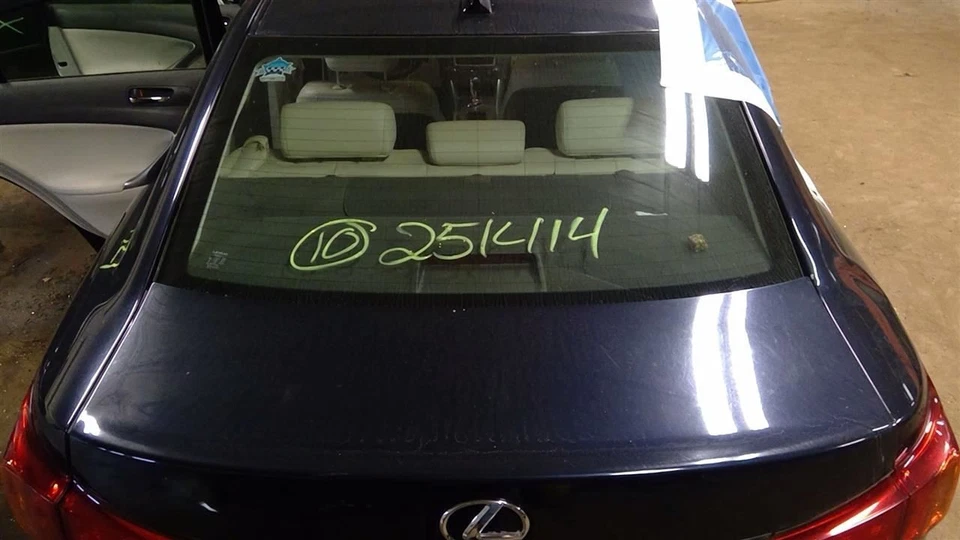 Trunk/Hatch/Tailgate Sedan With Rear View Camera Fits 09-10 LEXUS IS250 938024 Foto 2 de 4