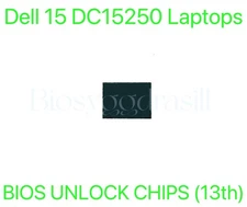 SSS Dell 15 DC15250 Core i7 Core i5, NO PASSWORD BIOS CHIP Remove Password Only