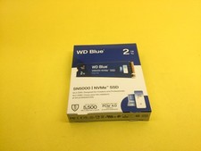 WD Blue SN5000 2TB NVMe PCIe Gen 4.0 M.2 2280 Internal SSD WDBS3F0020BNC New