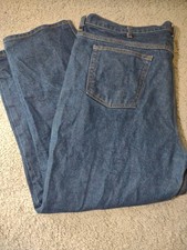 Tyndale FR Men's Blue Cotton Jeans 44x30 Straight Work Arc Rated Made in USA