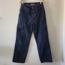 5.11 Tactical Pants Womens Sz 12 Navy Blue Taclite EMS Cargo 11 Pocket 64369-724