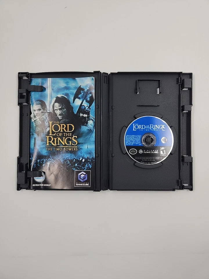 Властелин колец две башни Nintendo GameCube в комплекте как новый в коробке - Изображение 3 из 4