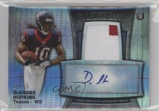 2013 Bowman Sterling Prism Refractor 27/55 DeAndre Hopkins #BSAR-DH Auto 0u7
