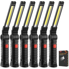 Magnetic Work Light 6Pack, Rechargeable LED Work Light with 360  Rotation, 5 ...
