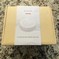 3-pack X-Sense Smoke Alarm, 10-Year Battery SD2J0AX with LED Indicator & Silence
