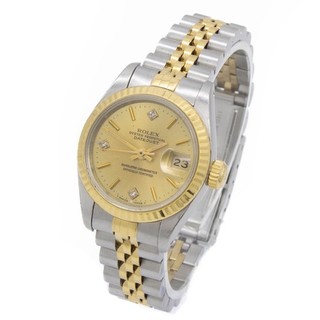 Rolex donna OP Datejust ref. 69173 Champagne Quadrante Diamante così com'è #W182133 1