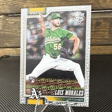 Topps Series 1 2026 Luis Morales Rookie #259 Athletics MLB Baseball Card