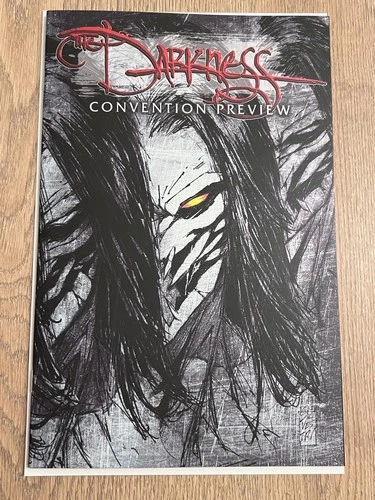 SDCC 2025 Top Cow Exclusive DARKNESS #1 Preview Marc Silvestri Spot Foil Variant