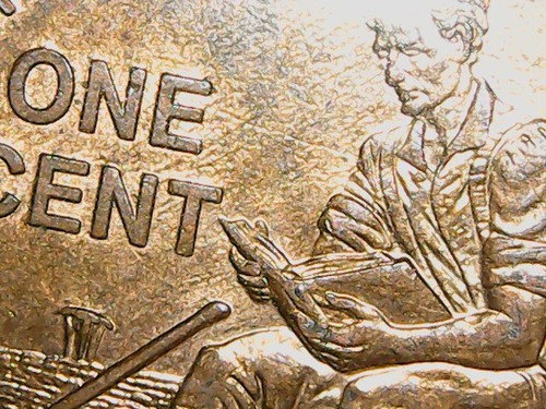 2009 Lincoln Penny Error WDDR-051 - Picture 4 of 4