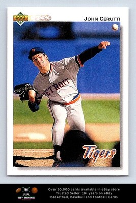 1992 Upper Deck BASEBALL #487 John Cerutti