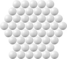 40MM Ping Pong Balls, 50 or 80 Pack Assorted Colored Plastic Balls for Beer Pong