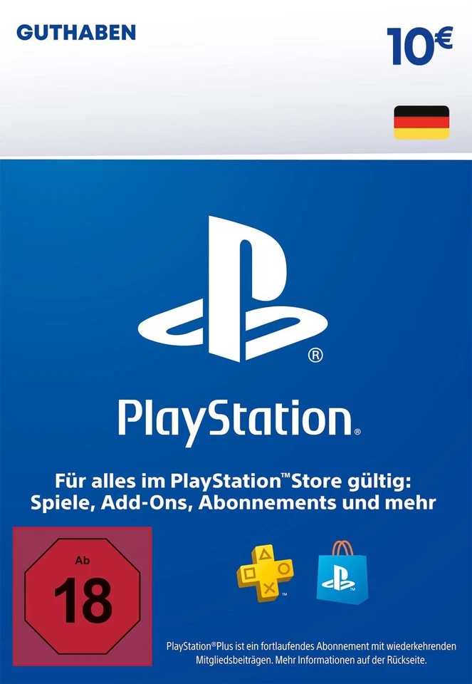 PSN 10 [DE] (KEY per Chat) (Abholung) 