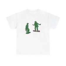 Army Toy Soldiers Funny Graphic T Shirt S-5XL NEW Unisex Heavy Cotton Tee