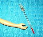 VINTAGE  BARBIE ACCESSORY FOR KEN CHEERFUL CHEF CLOTHES FASHION HOT DOG FORK!