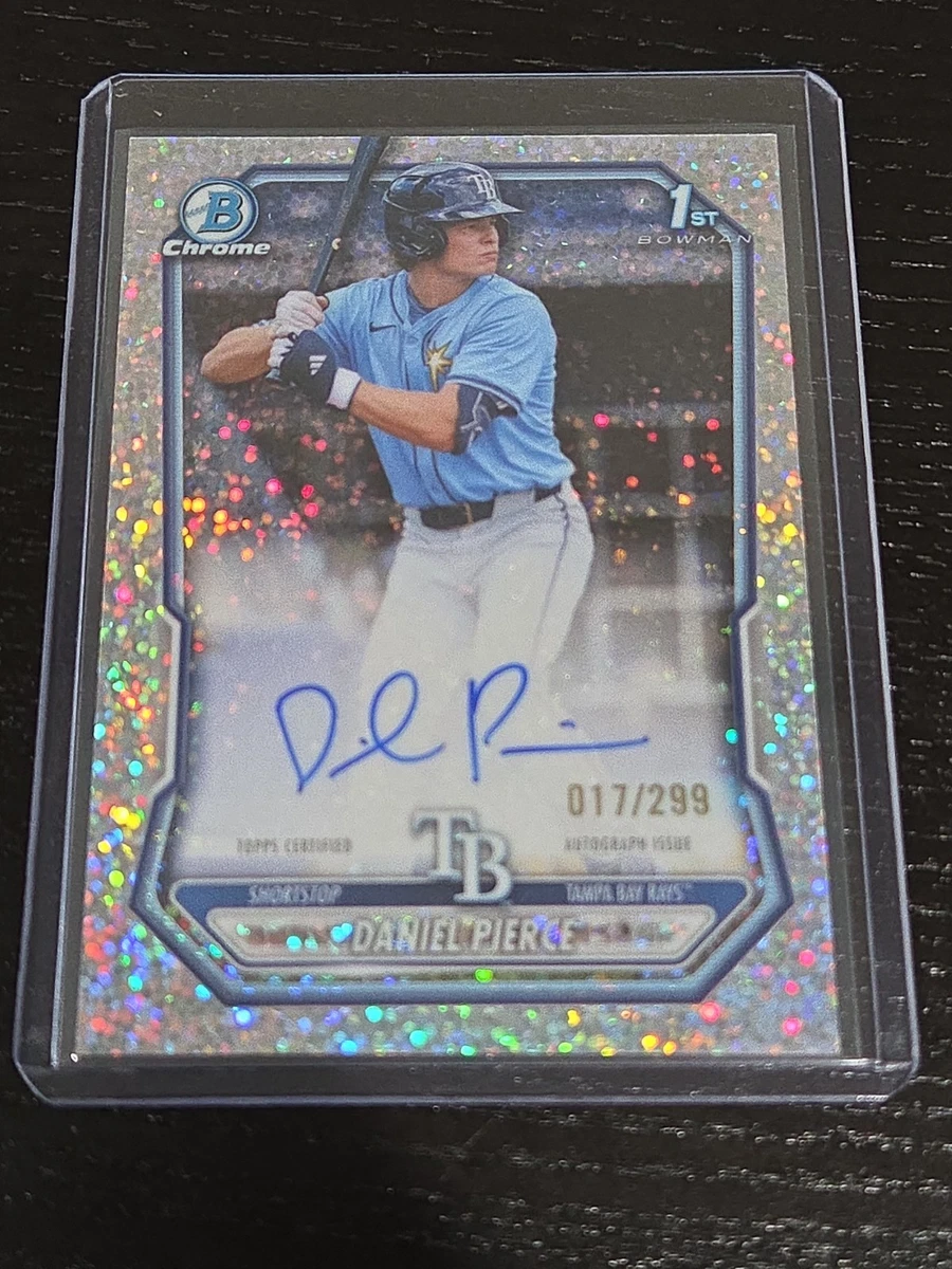 Bowman Tampa Bay Rays Baseball Autographed Sports Trading Cards