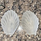 Pair of Vintage Art Deco Slip Shade Glass For Chandelier Or Sconce Replacement — photo 7