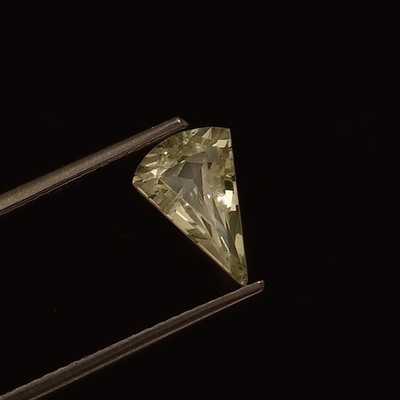 10x6 MM Natural Flawless Ceylon Lemon Green Spinel Fancy Cut Loose Gemstone