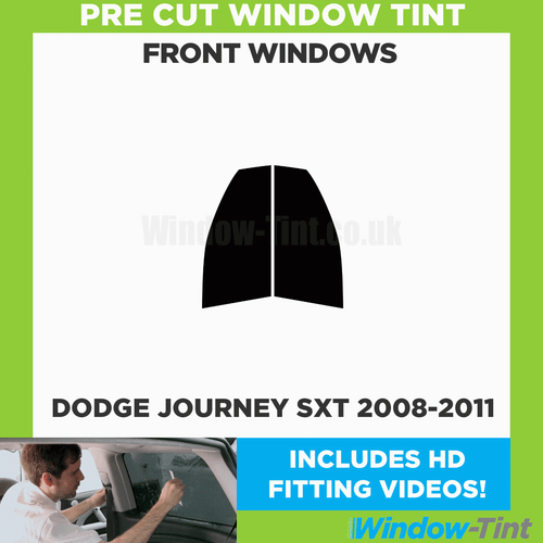 Pre Cut Car Window Tint for Dodge Journey SXT 2008-11 Front Windows Tinting Film - Picture 2 of 10