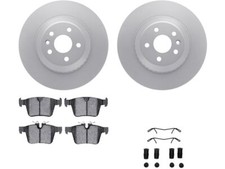 Rear Brake Pad and Rotor Kit For 2021-2024 Land Rover Range Rover Velar BF375GJ