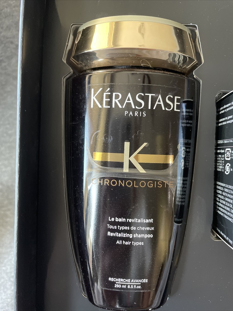 Kérastase Chronologisteセット 250ml + 200ml Kerastase Chronologiste 3-step Revitalising Routine for Hair