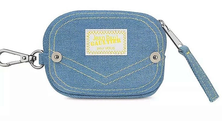 denim coin pouch