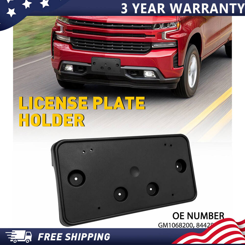 2019-21 Chevy Silverado 1500 Front License Plate Bracket Holder 84428905