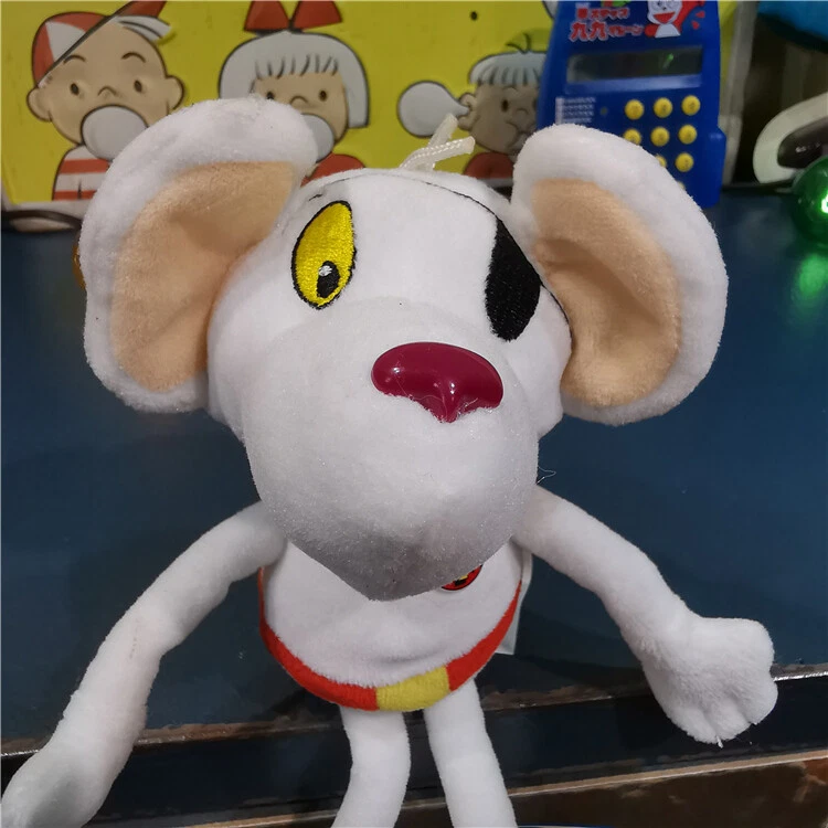 2001 Vintage Toy Soft Plush Doll Danger Mouse Cartoon Figure Collection Gift - Image 2 of 4