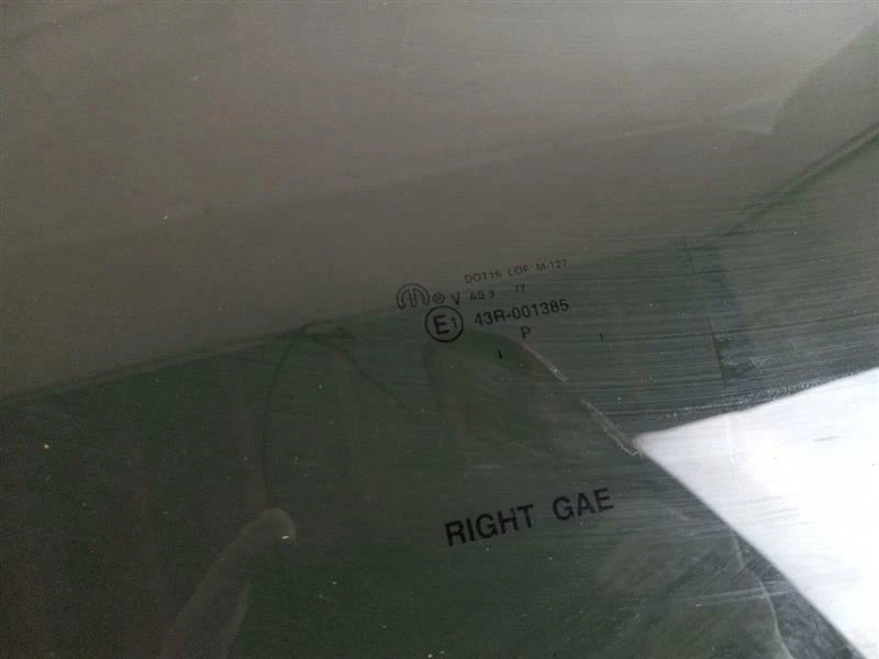 Chrysler Town Country 2008 puerta trasera derecha vidrio privacidad tinte Foto 3 de 4