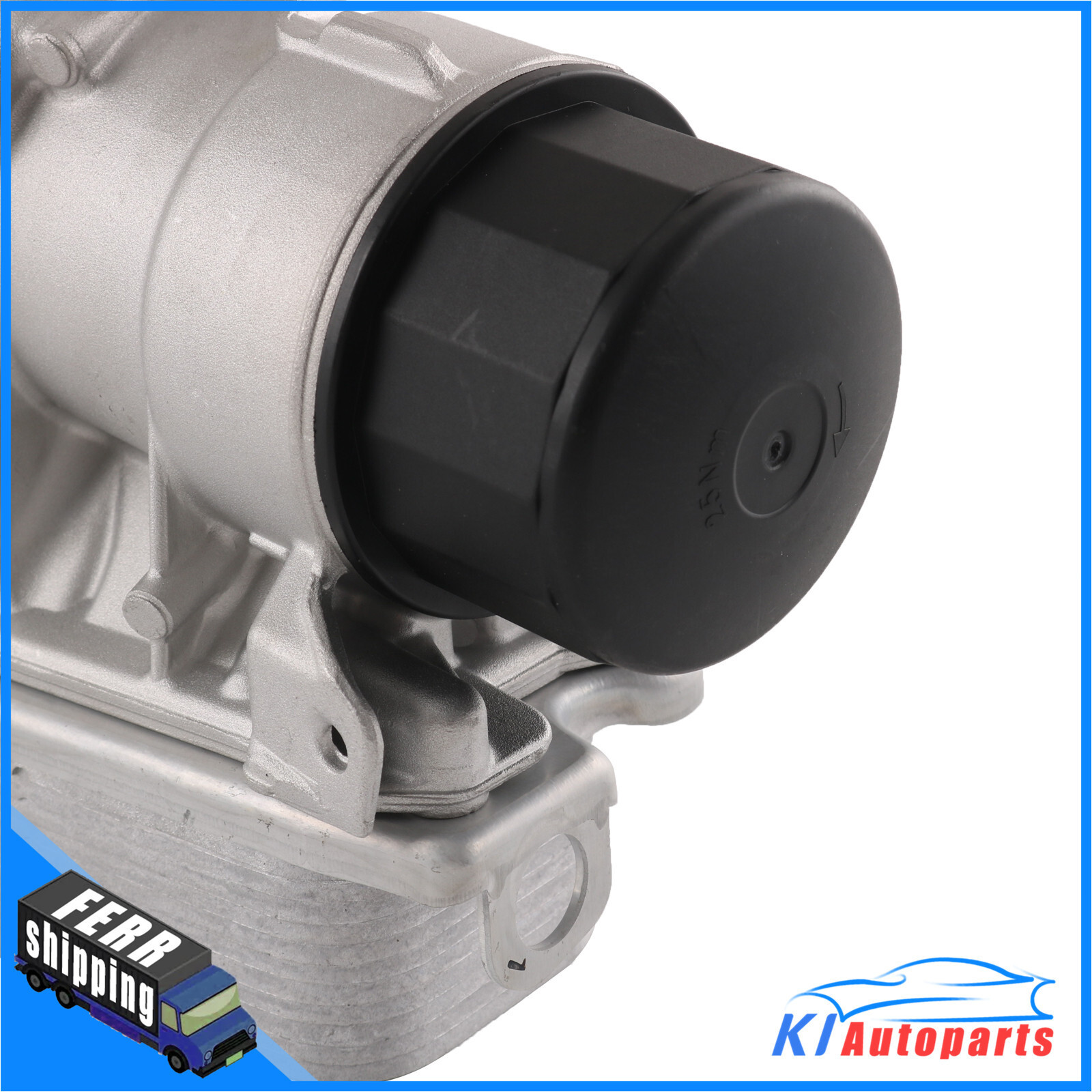 Engine Oil Filter Housing & Oil Cooler For Mercedes Benz W203 C230 X164 ...