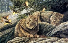 oil painting Contemplation handpainted in oil item on canvas Home wall Decor 36"