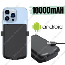10000mAh Battery Charger Case For iPhone 16 15 14 13 12 11 XR Samsung Power Bank