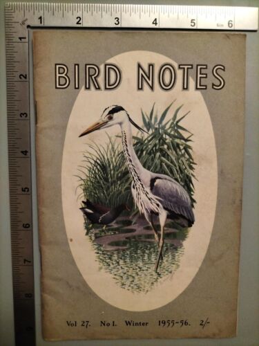 RSPB Bird Notes Set Of 7 Paperback 1955 - 1957 - Picture 1 of 15