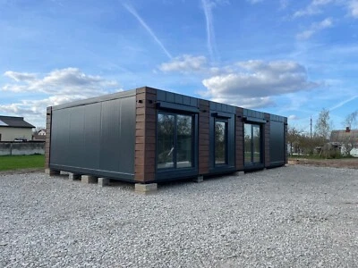 Schnnellmontagehaus/ Tinyhouse Modulhaus Container 7x12 - Bild 1 von 4