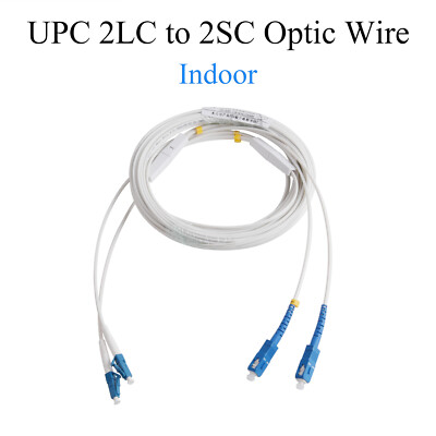 UPC 2SC to UPC 2LC FiberPatch Cord Single-mode 2-core Indoor Simplex  80M-300M