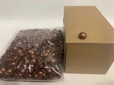 Decorative Nails 1009 Series 7/16"Dia 1/2"Leg #N-07 French Natural 1000pcs / box