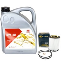 MotoröL Set 5W-40 5 Liter + ÖLfilter SH 426 L FüR BMW 3Er Touring