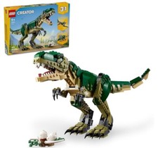 LEGO 3in1 T Rex Toy - Dinosaur Toy Building Set for Kids, Boys  Girls, Ages 9 