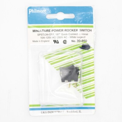 Philmore Rocker Switch Part Number - 30-860