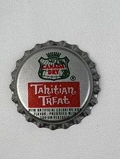CANADA DRY TAHITIAN TREAT SODA BOTTLE CAP CROWNS