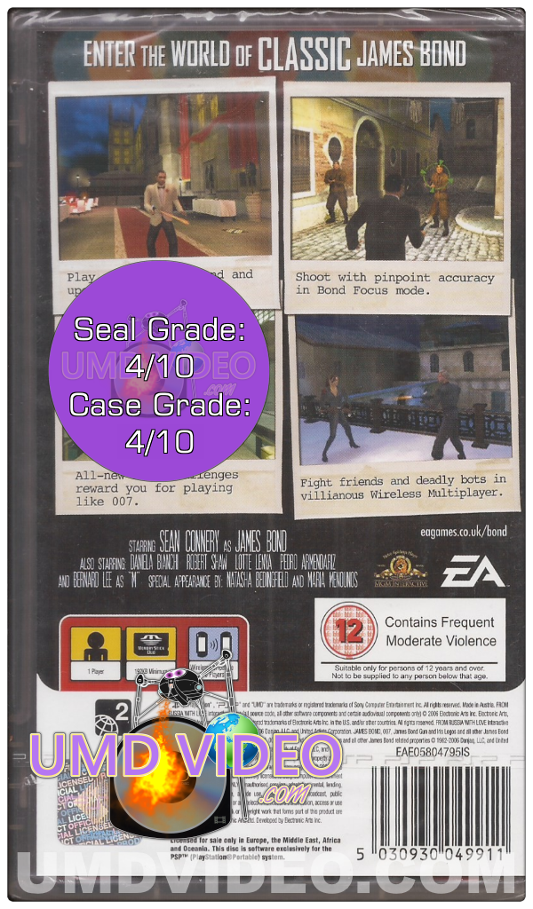 PSP UMD Game - From Russia With Love [Read Description] | eBay UK