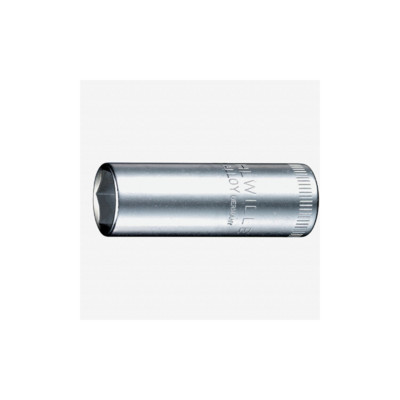  Stahlwille 01020010 40L Extra Deep 6-pt 1/4'' Socket, 10 mm